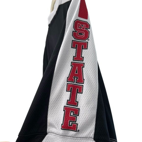 ADIDAS NC STATE BLACK CLIMALITE SHORT SLEEVE T-SHIRT - Picture 6 of 8
